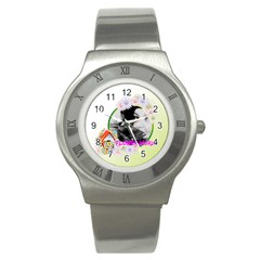 flower - Stainless Steel Watch