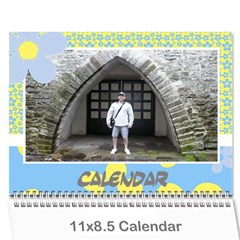 Happy days Calendar (any year) - Wall Calendar 11  x 8.5  (12-Months)