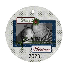 2023 ornament 4 - Ornament (Round)