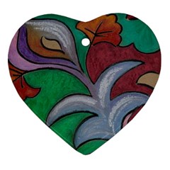 hummingbird heart - Ornament (Heart)