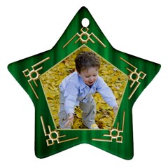 My Star Ornament (2 sided) - Star Ornament (Two Sides)