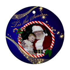 The season Round Ornament (2 sided) - Round Ornament (Two Sides)