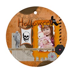 hallween - Round Ornament (Two Sides)