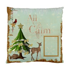 All is Calm Single Sided Pillow Case - Standard Cushion Case (One Side)