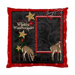 Winter Wonderland Single Sided Pillow Case - Standard Cushion Case (One Side)