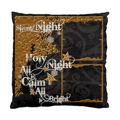 Silent Night Single Sided Pillow Case - Standard Cushion Case (One Side)