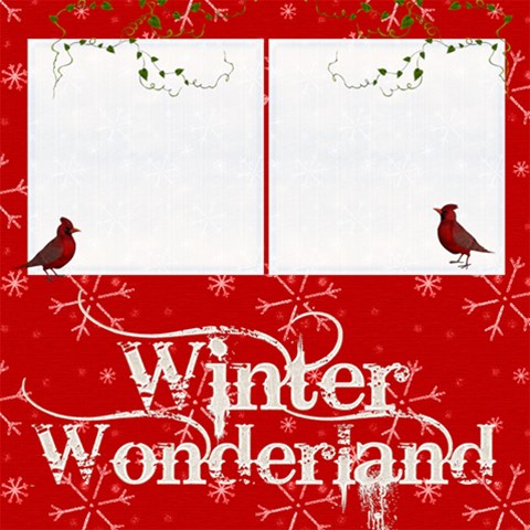 Winter Wonderland 12 X 12 Scrapbook Pages By Catvinnat 12 x12  Scrapbook Page - 4