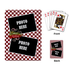 Christmas Clusters Playing Cards 2 - Playing Cards Single Design (Rectangle)