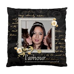 L amour single sided cushion cover - Standard Cushion Case (One Side)