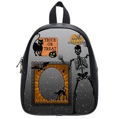 Happy Halloween Candy Bag (Small School Bag) - School Bag (Small)