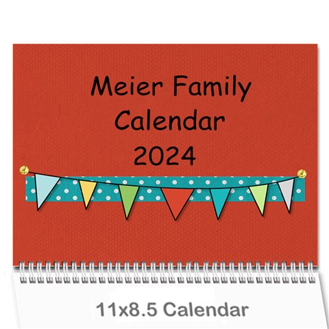 2024 New Calendar By Martha Meier Cover