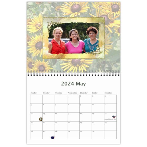 All Occassion 2024 Calendar By Kim Blair May 2024