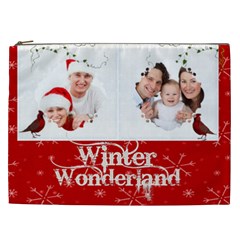Winter Wonderland 2  XXL Cosmetics Bag - Cosmetic Bag (XXL)