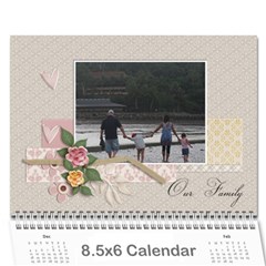 Mini Wall Calendar: Our Family - Wall Calendar 8.5  x 6 