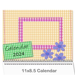 Calendar 2024 - Wall Calendar 11  x 8.5  (12-Months)