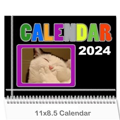 CALENDAR 2024 - Wall Calendar 11  x 8.5  (12-Months)