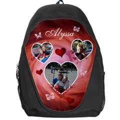 Backpack Bag - Hearts & Butterflies