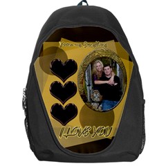 You re my everything gold backpack  - Backpack Bag