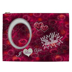 Love You THIS Much Cosmetic Case XXL - Cosmetic Bag (XXL)