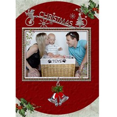 Christmas 5x7 Greeting Card - Greeting Card 5  x 7 