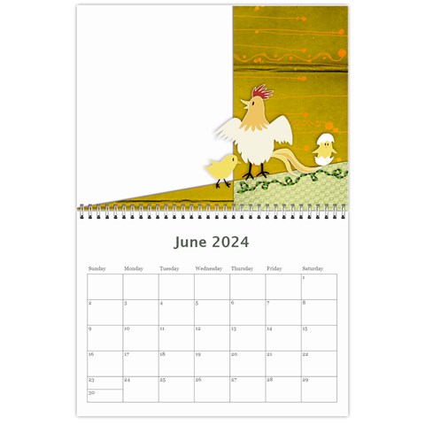 Calendar 2024 By Zornitza Jun 2024