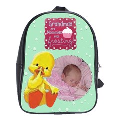 baby s overnight backpack for grandmas - School Bag (Large)