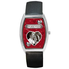 Forever Barrel Style Metal Watch