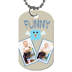 funny - Dog Tag (Two Sides)