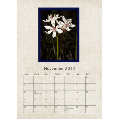 Damask Dream Desktop Calendar 2013 By Mim Nov 2013