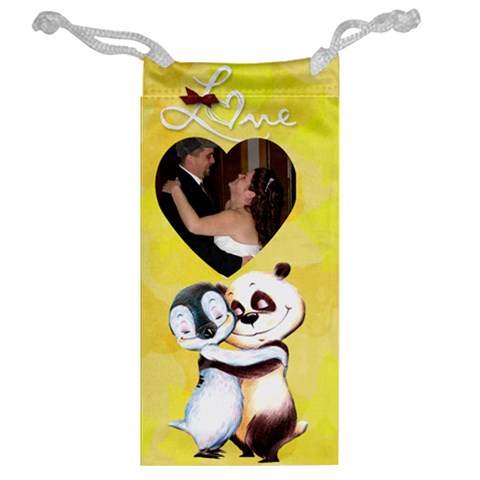 Panda Penguin Jewelry Bag By Kim Blair Back