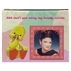 Duck Cosmetic Bag (XXXL) 2 sides