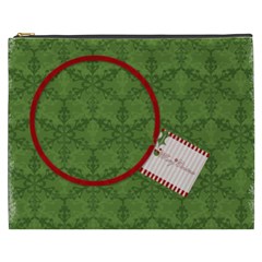 Merry Christmas XL Cosmetic Case - Cosmetic Bag (XXXL)