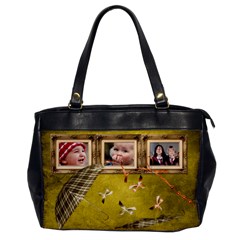 Autumn Delights - Oversize Office Handbag (One Side) 