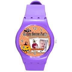 halloween - Round Plastic Sport Watch (M)