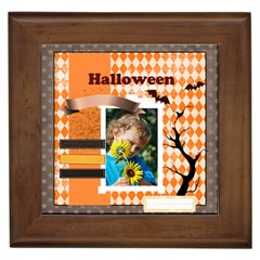 Halloween - Framed Tile