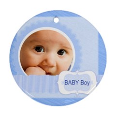baby - Round Ornament (Two Sides)