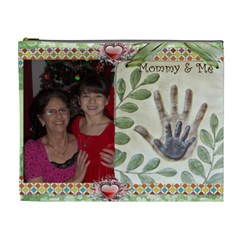 Mommy and Me Cosmetic Bag (XL) 2 sides