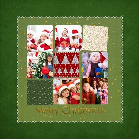 Xmas Gift By Mac Book 12 x12  Scrapbook Page - 2