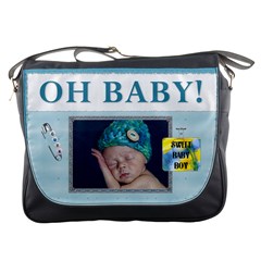 Oh Baby Boy Messenger Bag