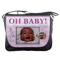 Oh Baby Girl Messenger Bag