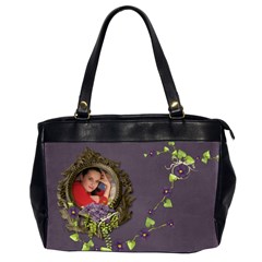 Lavender Dream - Oversize Handbag (2sides)  - Oversize Office Handbag (2 Sides)