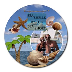 Sea Shells Round Mousepad