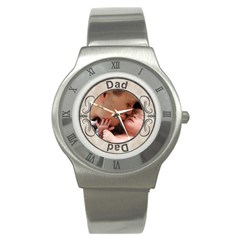 Dad Stainless Steel Watch