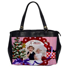 merry christmas - Oversize Office Handbag