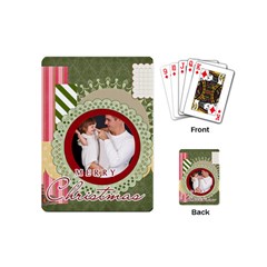 merry christmas - Playing Cards Single Design (Mini)
