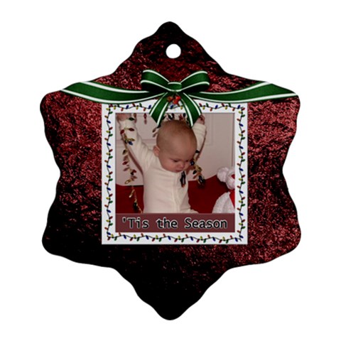 Tis The Season Ornament (1 Sided) By Lil Front