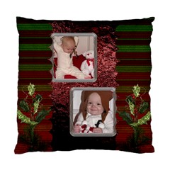 Red and Green Cushion Case (1 Sided) - Standard Cushion Case (One Side)