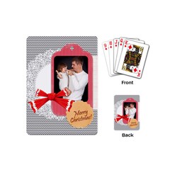 merry christmas - Playing Cards Single Design (Mini)