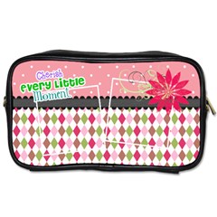 Cherish every little moment. - Toiletries Bag (Two Sides)