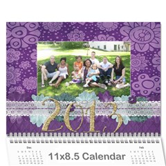 Calendar 2013 for Jisca - Wall Calendar 11  x 8.5  (12-Months)